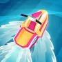 Get ready to enter an exciting jet ski race in the Jetski Race game! This game takes players to racetracks in the calm, stormy blue sea. You'll enjoy the stunning graphics, loud music, and high speeds. 