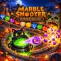 Marble Shooter is a puzzle marble-shooting game. You shot coloured marbles at a moving chain to match and destroy at least three of the same colour marbles
