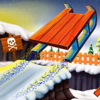 Snow Rider is a high-speed snowboarding game, right on your screen. You will be transported to a snow-covered world with wild mountains, winding trails.