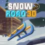 Snow Road 3D is a racing game with a snow-covered track. You will make daring jumps on curves and obstacles. Can you conquer this harsh winter terrain?