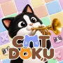 Catdoku is a puzzle game inspired by Sudoku and other Queens-type logic games, but instead of filling in the common numbers, you have to locate the right places to put the cats on the board. 