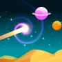 You have to fly high above the finish line, land as gently as possible and score points in the arcade game Curve Rush. However, don't let a mistake or a bad landing ruin your trip!

