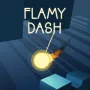 Flamy Dash is an arcade-style endless runner game centered on swinging action and exact timing. The game's dazzling neon colors and somber mood make each gameplay stressful and compelling.

