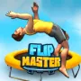 Flip Master is a trampoline acrobatics game. You control a character who does feats in the air. The goal is to do amazing routines. Test your skills by doing amazing flips, staying balanced and landing safely.

