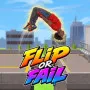 Flip or Fail is an entertaining physics based acrobatic game where you control a ragdoll gymnast. You’re supposed to jump off the platforms, do backflips and other amazing aerial manoeuvres, and land safely in defined target zones. Can you land right?

