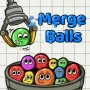 Merge Balls is a funny game about merging the same balls so that you may get higher-level balls. The game play is not complex but if you leave the balls to fall carelessly the playing area will soon be congested.
