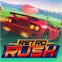 Retro Rush is an amazing arcade racing game where you play as a racer competing on a range of circuits in different places. Every race is an opportunity to increase your position, obtain useful things, get points and win tournaments in the end. The aim is to be the first to cross the finish line.

