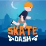 Skate Dash is an online skating action game where you play as a talented young skater trying to get through levels that get more and more challenging with ramps, obstacles and gaps. Will you make it to the finish line safely?

