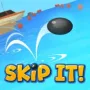 In the pinball game Skip It!, you have to throw rocks into the water in a fun way. It's important to throw rocks at the right angle, with the right amount of force, and at the right time so they go as far as possible.

