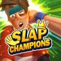 Combat is simplified in arcade-style fighting game Slap Champions. Well-timed slaps replace intricate combinations. Each successful slap lowers the opponent's HP, and the first person to do so wins.

