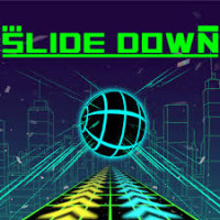 Slide Down is a high-speed 3D ball-rolling game that delivers a thrilling experience as you control a ball on a floating track in the air. Try to keep the ball rolling for as long as possible without colliding with various obstacles on the slopes.


