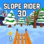Slope Rider 3D is a fun winter sports game where you steer a sled through snowdrifts, cliffs. How far can you go? Where are your limits?


