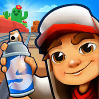 In the famous running game Subway Surfers, you control a graffiti artist who has to run away from the police while trying to avoid getting caught. How far can you run before police catches you?

