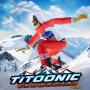Titoonic Snowboard is an appealing arcade snowboarding game. As you travel down a snowy hill, you must navigate a sequence of colourful gates while retaining control at increasing speeds.