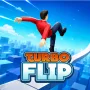 Turbo Flip is an arcade style stunt racer where you race on hard levels with huge ramps, steep hills and lengthy jumps. Your goal is to finish the course without crashing into anything dangerous, running out of gas, and losing control of your car.

