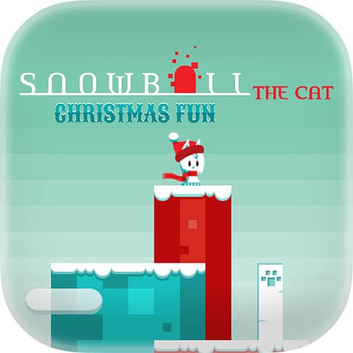 Snowball the Cat Christmas Fun